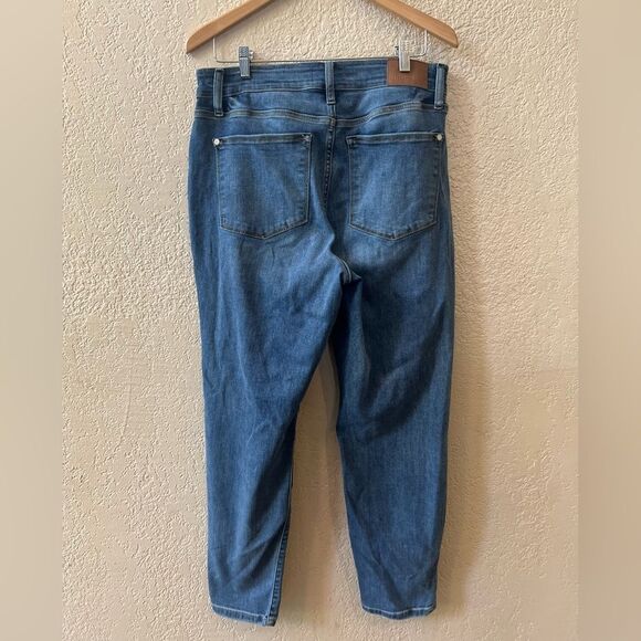 Judy Blue Slim Fit Jeans Sz 14W Dark Wash Stretch High Rise NWOT - Picture 2 of 8